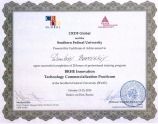 sertificate: brhe innovation technology commercialization practicum 